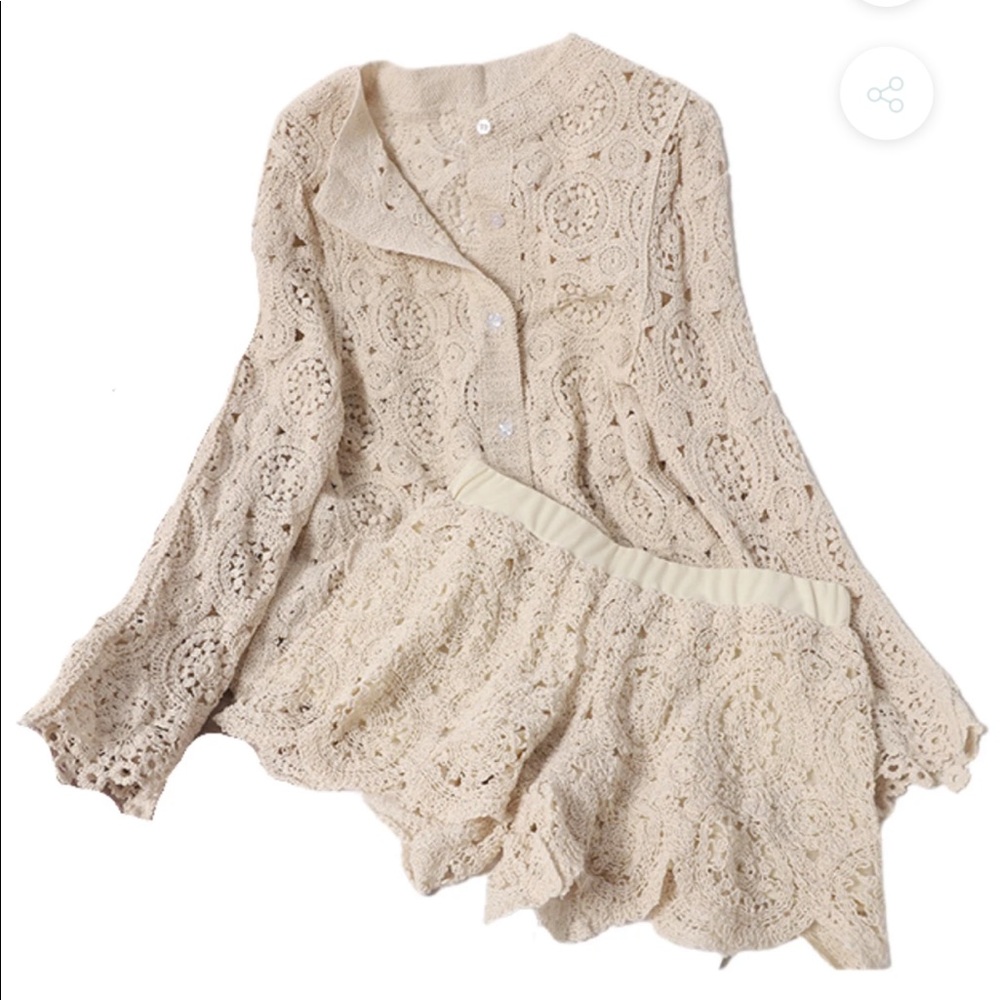 Brand new 2 piece sleep set Goodnight macaroon